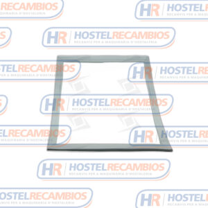 BURLETE 600X470MM PVC GRIS